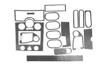 Renault Megane II 2004-2009 Dashboard Trim Kit 17 pcs (Meric, Turkey) Aluminum photo 5