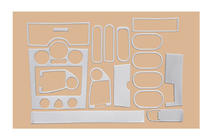 Renault Megane II 2004-2009 Dashboard Trim Kit 17 pcs (Meric, Turkey) Aluminum photo 4