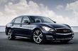 Sedan of business-class Infiniti Q70 photo 1