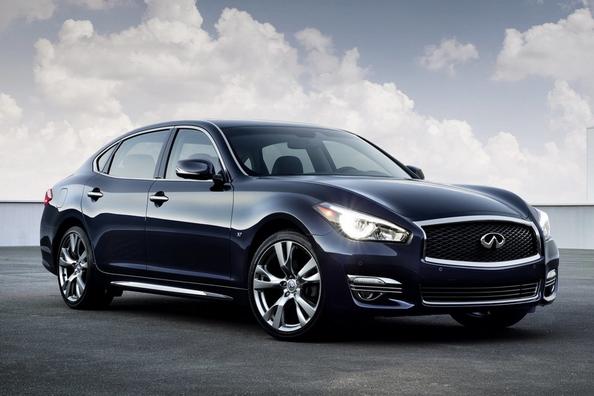Sedan of business-class Infiniti Q70