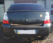 Dacia Logan I 2008-2012 Trunk sill protector stainless steel photo 5