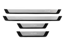 Peugeot 3008 2008-2016 Door Sill Protectors OmsaLine (4 pcs, Stainless Steel) photo 2