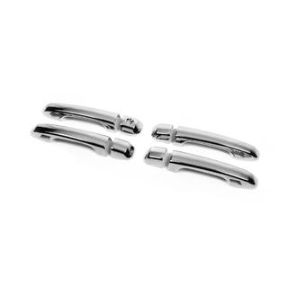 Door handle covers 2015↗ (4 pcs, stainless steel) Toyota Land Cruiser 200 2007-2021 photo 2