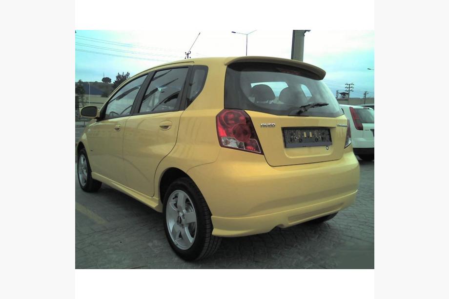 Chevrolet Aveo T200 2002-2008 Rear bumper cover (primed for painting) Image