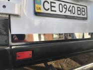 Volkswagen LT 1995-2006 Trunk trim (2 pcs, stainless steel) photo 2