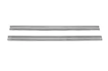 Nissan Juke 2010-2019 Door Sill Covers OmsaLine (2 pcs, Stainless Steel) photo 1