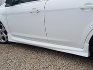 Ford Focus II 2005-2008 Side Skirts HB (primed for painting) photo 1