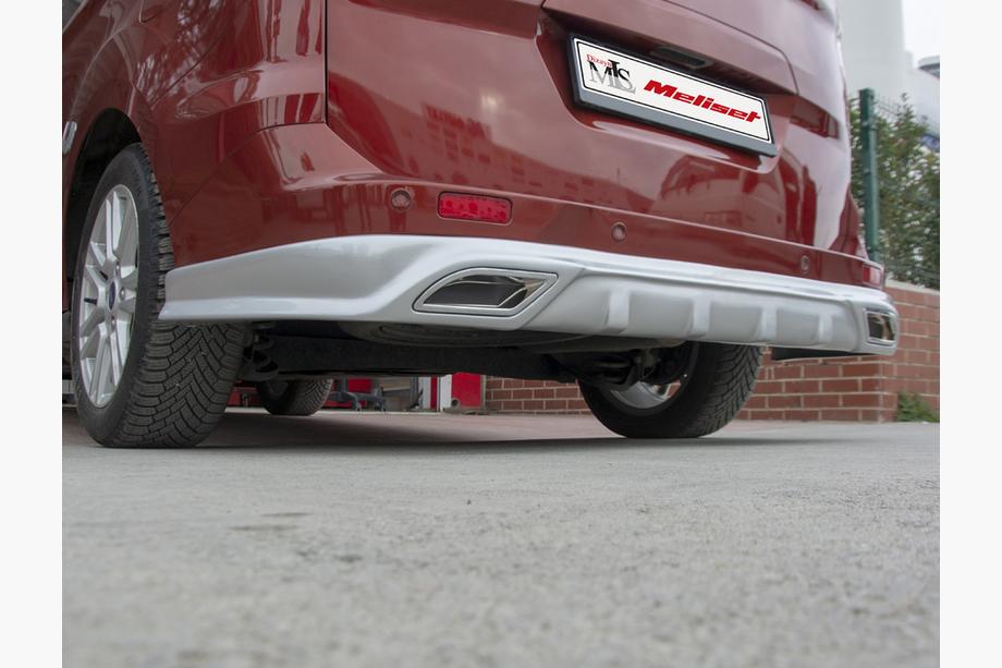 Ford Courier 2014-2023 Rear bumper cover (primed for painting) Image