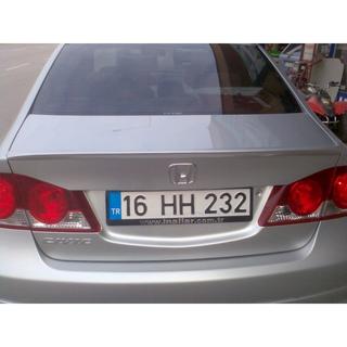 Inche Spoiler (primed for painting) Honda Civic Sedan VIII 2006-2011 photo 1