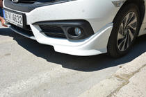 Honda Civic Sedan X 2016-2021 Front bumper corners (primed for painting) photo 4
