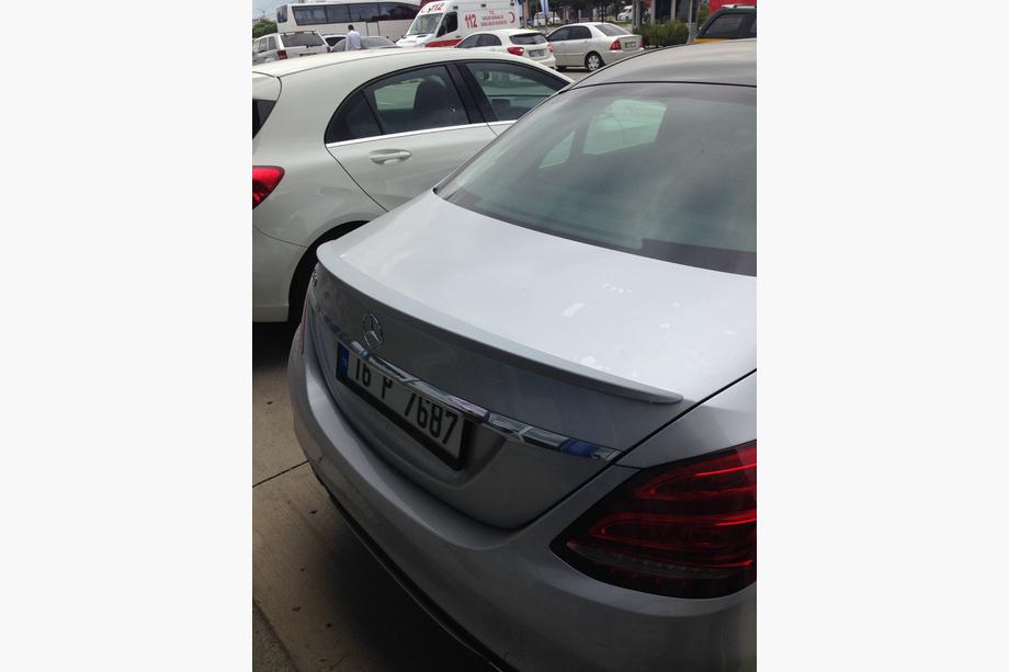 Mercedes C-сlass W205 2014-2021 Meliset Spoiler (primed for painting) Image