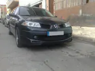 Renault Megane II 2004-2009 Front bumper lip 2006-2009 (primed for painting) photo 1
