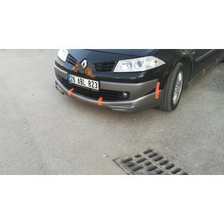 Front bumper lip 2006-2009 (primed for painting) Renault Megane II 2004-2009 photo 2