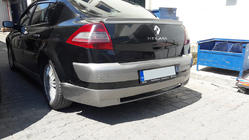 Renault Megane II 2004-2009 Rear bumper cover (primed for painting) photo 2