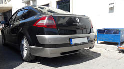 Renault Megane II 2004-2009 Rear bumper cover (primed for painting) photo 1