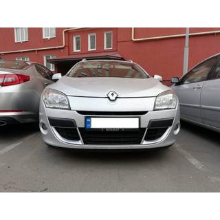 Bumper inserts (2008-2012, 2 pcs, primed) Renault Megane III 2009-2016 photo 4