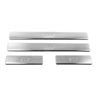 Door Sill Protectors OmsaLine Stainless Steel photo 2