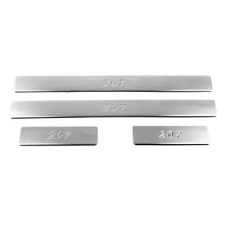 Door Sill Protectors OmsaLine (4 pcs, stainless steel) photo 2
