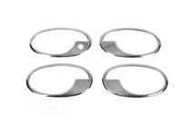 Opel Corsa C 2000-2006 Chrome Door Handle Covers (4 pcs, Stainless Steel) photo 2