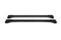 Dacia Duster 2018-2024 Lockable roof cross bars for railings Wingbar V1 (2 pcs) Grey photo 9