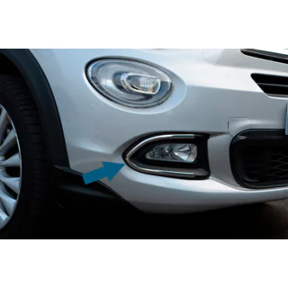 Fog Light Covers (Stainless Steel)