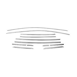 Upper Window Trim (12 pcs, Stainless Steel) photo 2