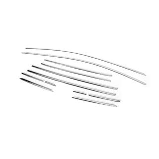 Upper Window Trim (12 pcs, Stainless Steel) photo 3