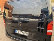 Mercedes Vito/V-class W447 2014- Rear window trim (small glass) stainless steel photo 4