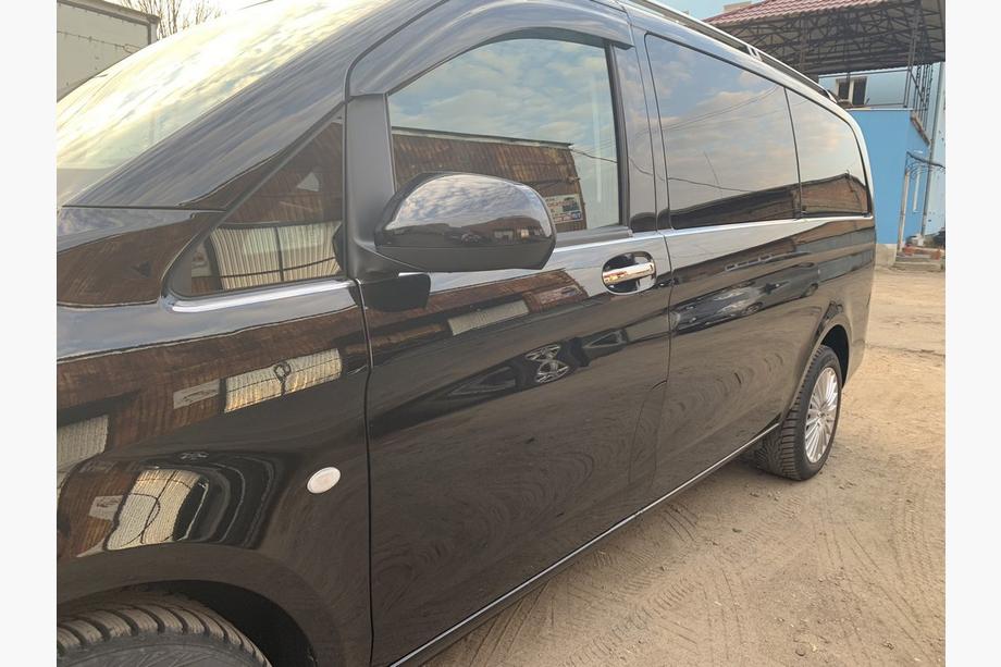 Mercedes Vito/V-class W447 2014- Stainless steel lower window trims full length (8 pcs) Photo 4