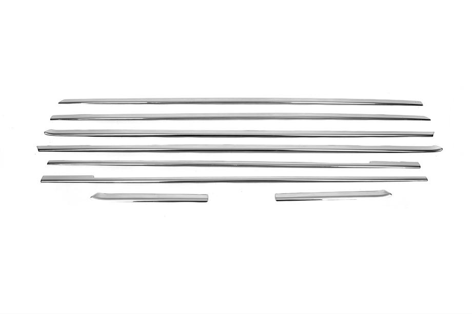 Mercedes Vito/V-class W447 2014- Stainless steel lower window trims full length (8 pcs) Photo 5