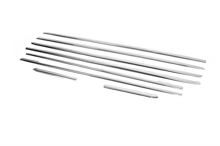 Mercedes Vito/V-class W447 2014- Stainless steel lower window trims full length (8 pcs) Photo 6
