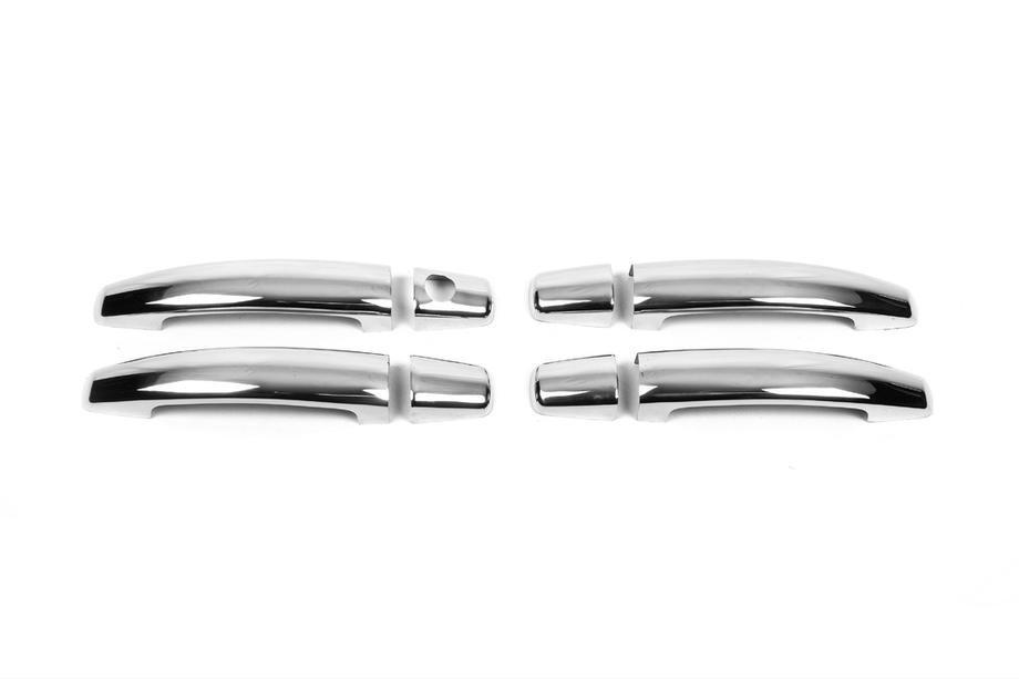 Opel Corsa E 2015-2019 Chrome Door Handle Covers (4 pcs, Stainless Steel) Image