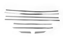 Peugeot 3008 2016-2023 Lower window trims stainless steel (8 pcs) Carmos - Turkish Stainless Steel photo 2