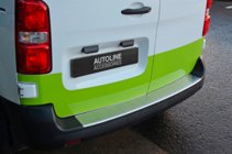 Citroen SpaceTourer 2016- Rear Bumper Protector OmsaLine Stainless Steel photo 8