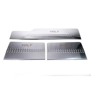 Carmos V1 Stainless Steel Inner Door Sill Protectors (3 pcs) photo 2