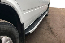 Volkswagen LT 1995-2006 Side Steps Fullmond (2 pcs, aluminum) photo 1