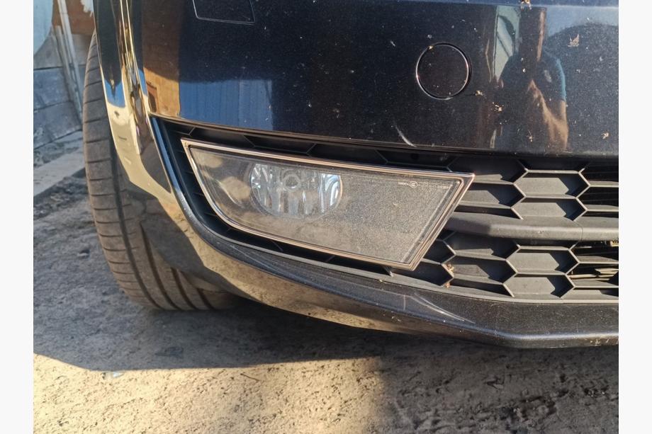 Skoda Octavia III A7 2013-2019 Fog light covers (2 pcs) OmsaLine - Italian Stainless Steel Photo 3