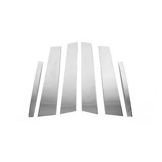 Stainless Steel Door Pillar Covers BMW 3 Series E90/E91 2005-2011 photo 2