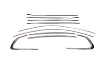 BMW X6 E71 2008–2014 Full Window Trim Stainless Steel (10 pcs) photo 2