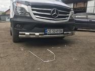 Mercedes Sprinter W906 2006–2018 Front lower bar Shark (stainless steel) 2006-2013 photo 5