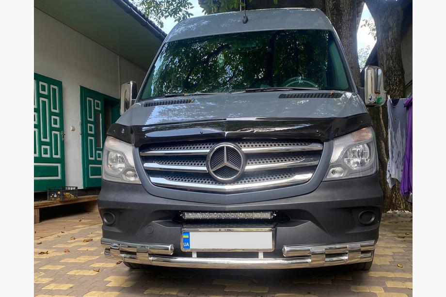 Mercedes Sprinter W906 2006–2018 Front lower bar Shark (stainless steel) 2006-2013 Image