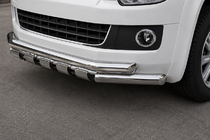 Volkswagen T5 Multivan 2003–2010 Front Bar ST015 (Stainless Steel) photo 1