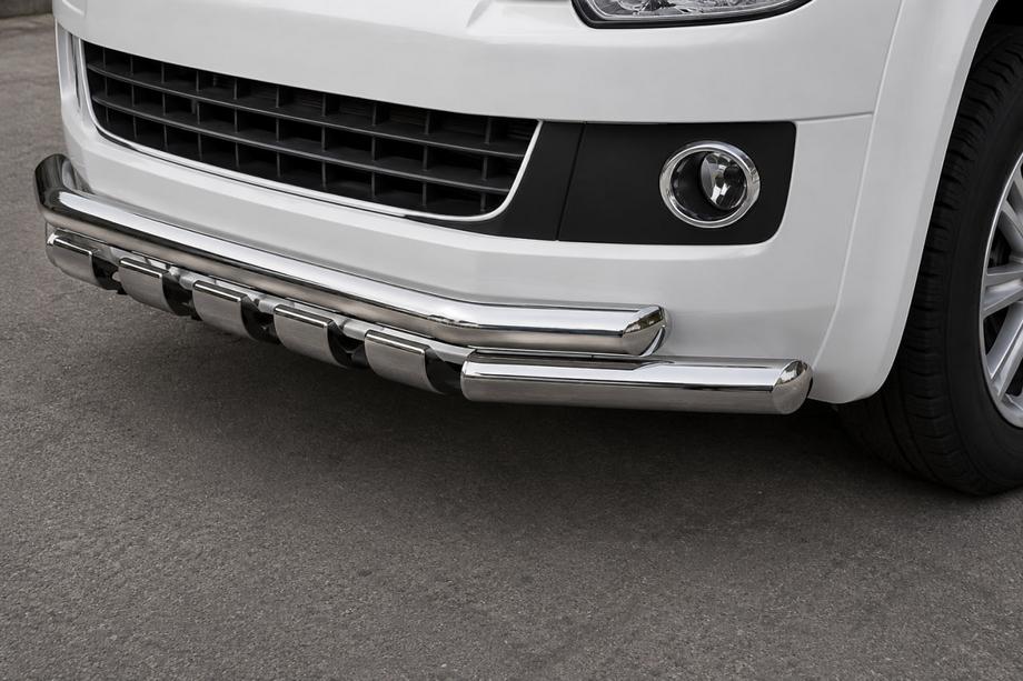 Volkswagen T5 Caravelle 2004-2010 Front Bar ST015 (Stainless Steel) Image