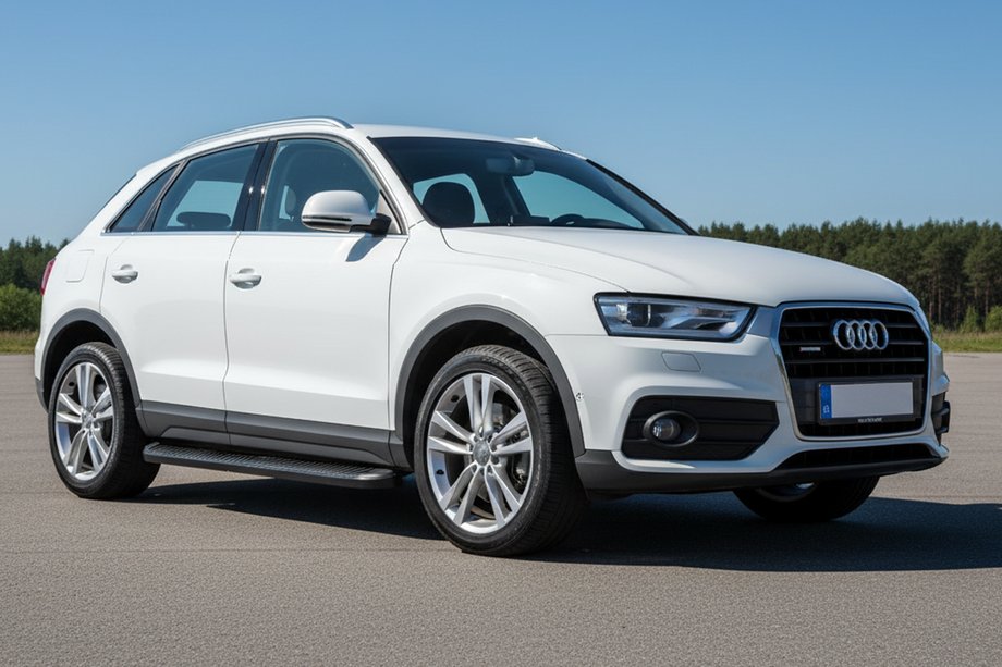 Audi Q3 2011-2019 Side Steps Tayga Black (2 pcs, Aluminum) Image