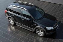 Chevrolet Captiva 2006-2019 Side Steps Tayga Black (2 pcs, Aluminum) photo 1