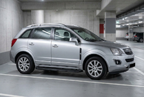 Opel Antara 2006-2017 Side Steps Tayga Black (2 pcs, Aluminum) 2016-2018 photo 1