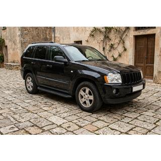 Side Steps Tayga Black (2 pcs, Aluminum) Jeep Grand Cherokee WK 2004-2010 photo 1