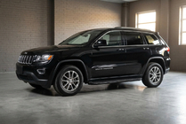 Jeep Grand Cherokee WK2 2010-2021 Side Steps Tayga Black (2 pcs, Aluminum) photo 1