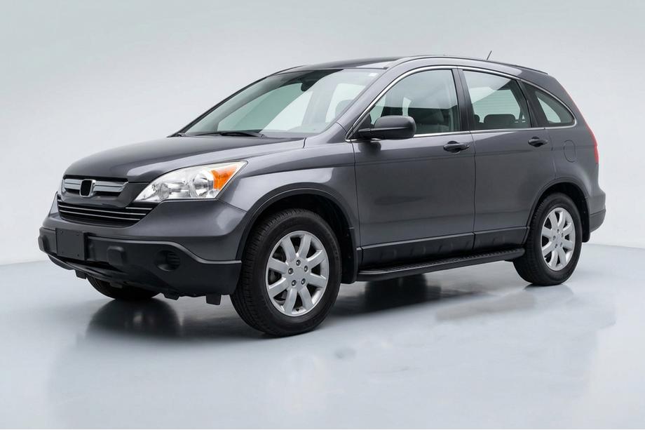Honda CRV 2007-2011 Side Steps Tayga Black (2 pcs, Aluminum) Image