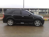 Kia Sorento I BL 2002-2009 Side Steps Meliset (2 pcs, primed for painting) photo 1